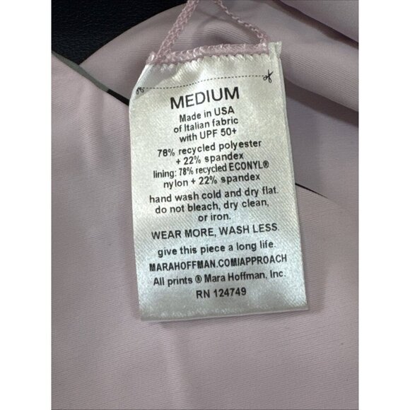 Mara Hoffman Women's M ZOA Sage Swim Bikini Bottom Sage Multi NWT UPF50+  9290 - Picture 11 of 15